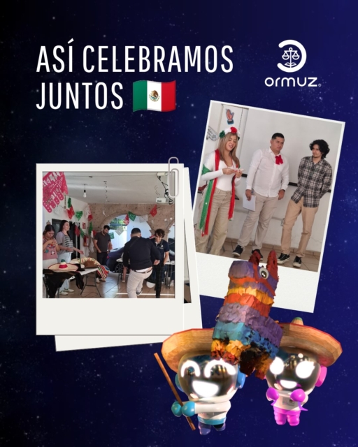 🇲🇽 Así celebramos el 16 de septiembre en Ormuz.

El viernes 18 tuvimos una tarde para celebrar juntos con juegos tradicionales con un giro innovador, mucha diversión y, por supuesto, tamales. 🫔

Porque también creemos que hacer equipo es compartir, reírnos y crear momentos fuera de la oficina.

¡Viva México y viva el equipo Ormuz! 🇲🇽✨

#ormuzméxico #culturaorganizacional #equipoormuz #independeciademéxico