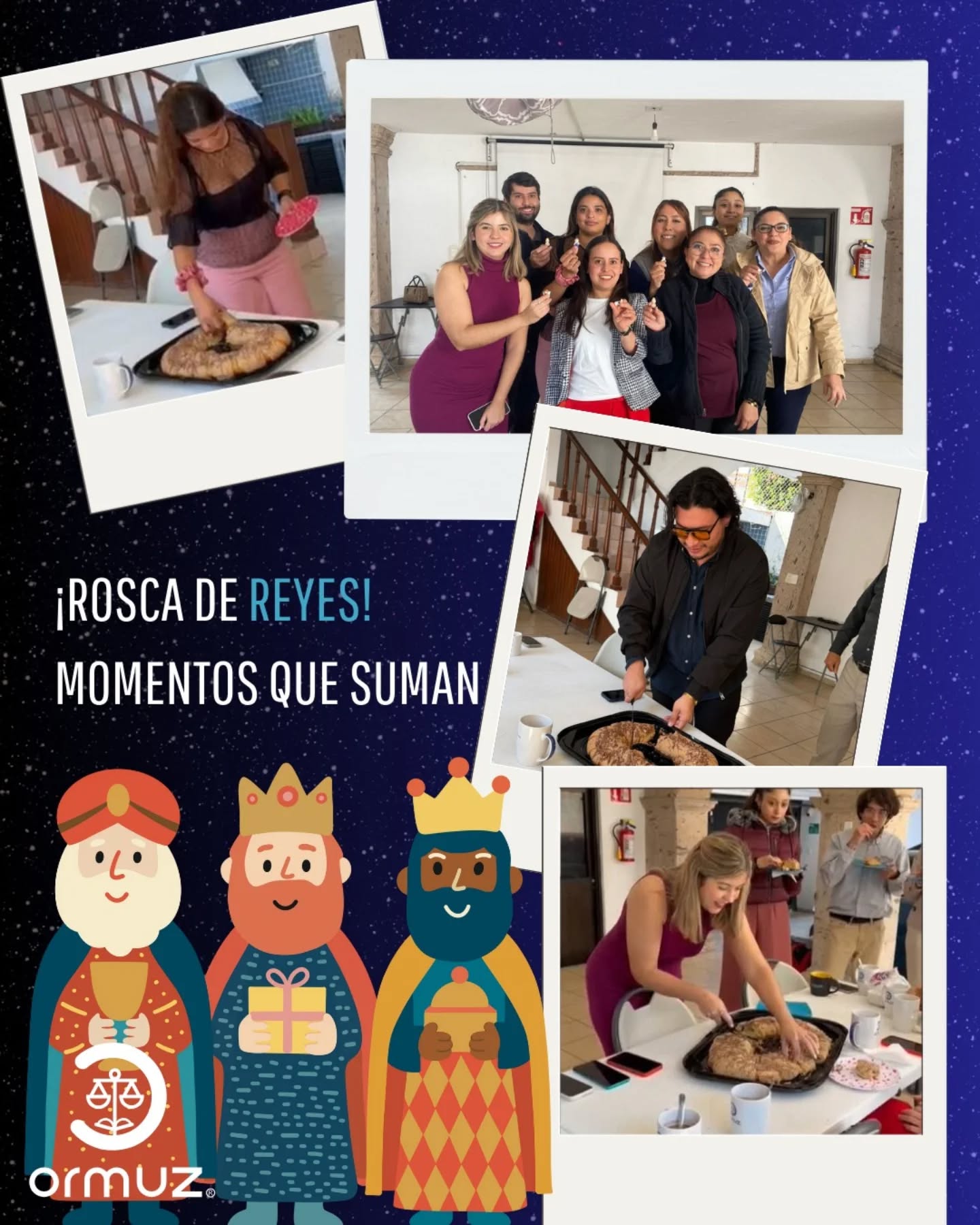 Empezamos enero celebrando nuestras tradiciones, porque los mejores equipos también se construyen en los pequeños momentos. 🤴✨️

Gracias por compartir, por sumar y por mantener viva la magia que nos une como equipo 💼💙
Que enero siga sabiendo a colaboración, propósito y buenos momentos.

Rosca de Reyes
Momentos que suman

#RoscaDeReyes #TradicionQueNosUne #EquipoQueSuma #ConexionQueInspira #CulturaDeEquipo